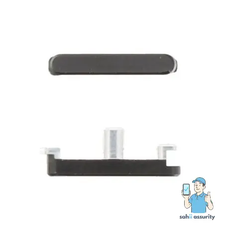 Power Button Outer for Motorola Edge 50 Pro Black